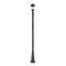Z-Lite Davina 3 Light Outdoor Post Mounted Fixture, 10in. W x 114.25in. H, Black 5016PHMR-519P-BK - alternate 1